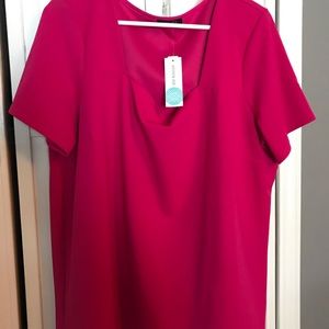 Women’s Fuchsia Blouse